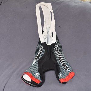 VOLER CYCLING BIBSHORTS SANTA CRUZ LOGO PADDED US W'S LARGE MADE IN USA